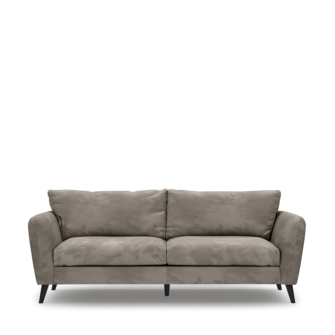 Rivièra Maison - Sophia Sofa 2,5 Seater, english rib, thyme - Kleur: Tijm