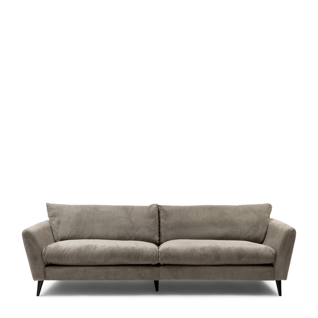 Rivièra Maison - Sophia Sofa 3,5 Seater, english rib, thyme - Kleur: Tijm
