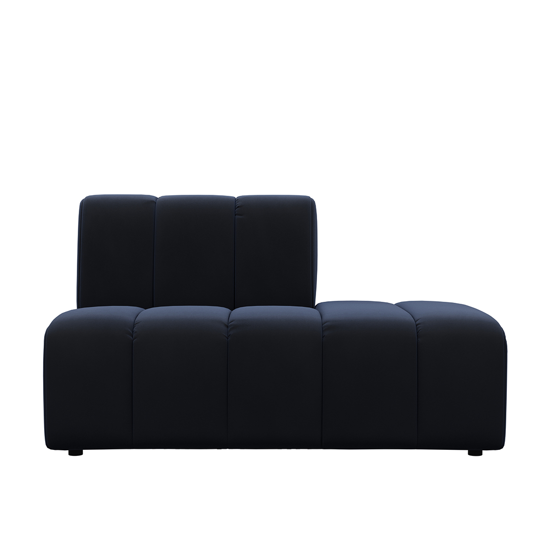 Rivièra Maison - Dazzle Lounger R Midnight Navy - Kleur: Middernacht marine