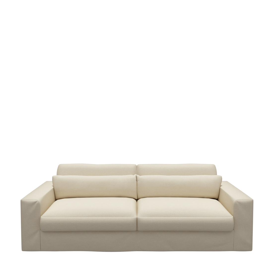 Rivièra Maison - Kingsroad Sofa 3,5S Flanders Flax - Kleur: beige