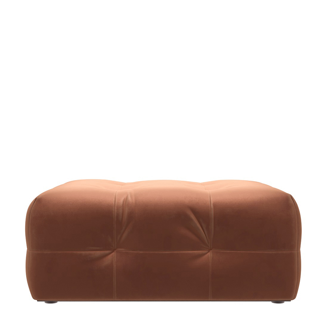 Rivièra Maison - The Jones Footstool Magnolia - Kleur: Magnolia