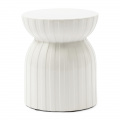 End Table Sintra Pure White 35CM
