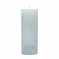 Pillar Candle, Light Blue, 7x18