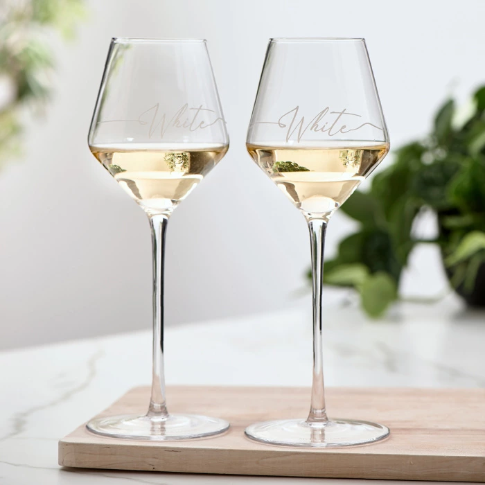 Wine Glass RM White, 2 Pieces