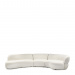 3,5-seater sofa San Remo, Right, Simply White
