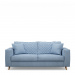 2.5 Seater Sofa Kendall, Ice Blue