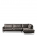 Chaise Longue Sofa Right West Houston, Grimaldi Grey