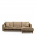 Chaise Longue Sofa Right Kendall, Golden Beige