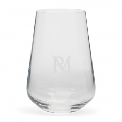 Wasserglas RM Monogram, M