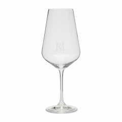 Weinglas Rot RM Monogram
