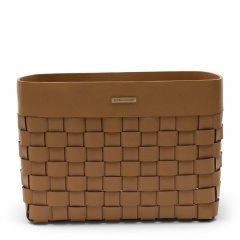 Basket Florence, recycled leather