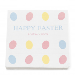 Papierserviette Happy Easter Egg