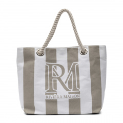 Strandtasche RM Monogram, flax