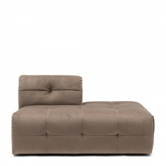 Modulares Sofa The Jones, Lounge-Modul Rechts, Rich Almond