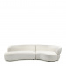 2,5-seater sofa San Remo, Right, Simply White