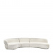 3,5-seater sofa San Remo, Left, Simply White