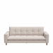 3,5 Seater Sofa, Soft Beige, Chenille Jacquard Vogue