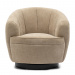 Swivel armchair The Countess, Beige