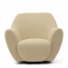 Armchair The Jill Swivel, Natural Grey