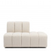 Dazzle Lounger Right, Soft White