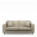 Kendall Sofa 2,5 Seater, velvet, pearl