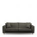 Kendall Sofa 3,5 Seater, velvet, shadow