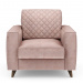 Kendall Armchair, velvet, blossom
