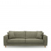 Kendall Sofa 3,5 Seater, oxford weave, forest green
