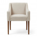 Dining Chair Savile Row, Flanders Flax, Oxford Weave