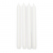 Dining Candle ECO, White, Set of 4