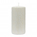 Blank candle RM Monogram L, White