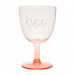 Wine glass Salute, Pink