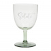 Wine glass Salute, Green