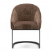 Dining Chair Lincoln, Golden Mink, Velvet