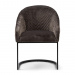 Dining Chair Lincoln, Anthracite, Velvet