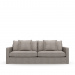 3,5 Seater Sofa Lennox, Stone