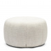 Poef Falcone, Antique White, Rich Tweed