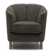 Fauteuil Rue Royal, Mud, Celtic Weave