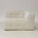 Modulares Sofa The Jones, Sofa-Endmodul Rechts, Polar Bear