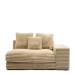 Modular Sofa Vail, Corner Armrest Right, Seal