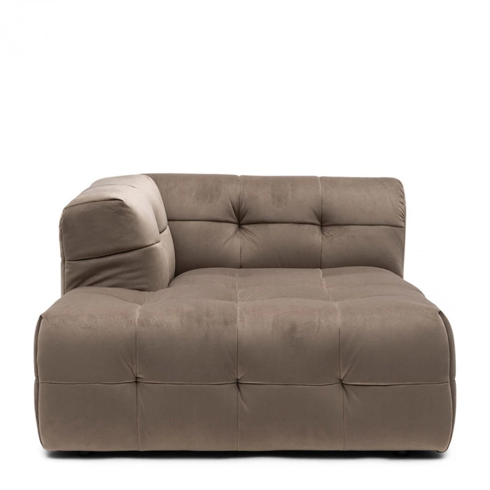 Modular Sofa The Jones Chaise Longue Left Rich Almond