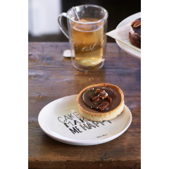 Cake Makes Me Happy Plate