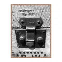 Wall Art Paris Suitcase 60x80