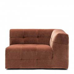 Modulares Sofa The Jones, Sofa-Endmodul Rechts, Magnolia