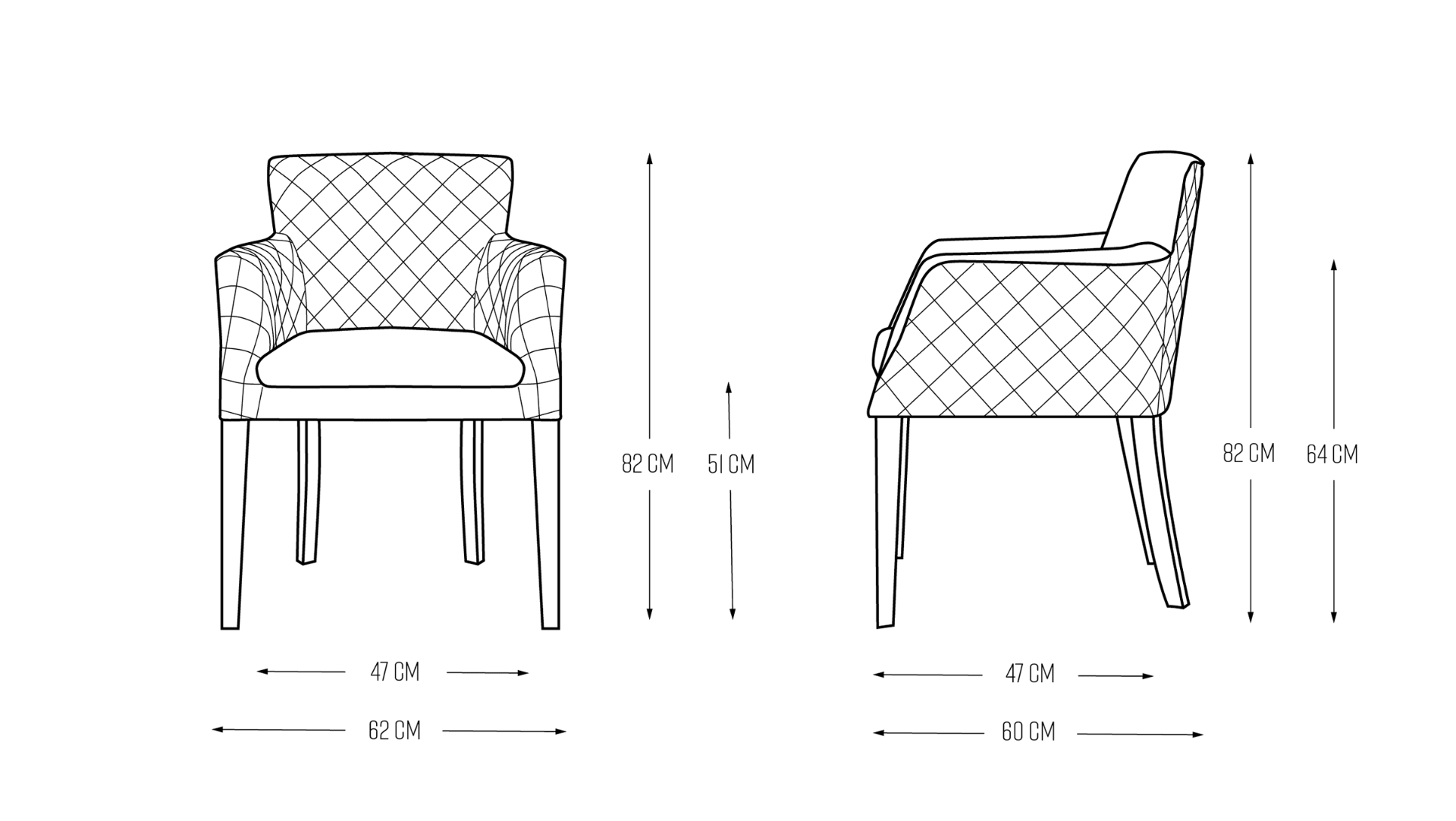 Waverly Dining Armchair Linen Flax, Waverly Dining Chair Covers
