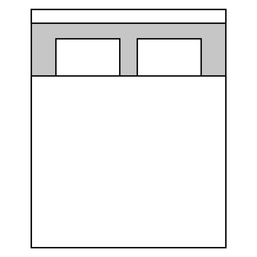 Boxspring 180 cm