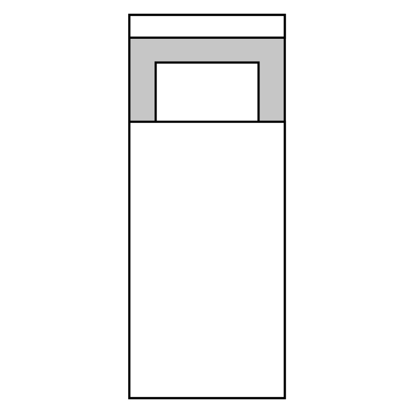 Boxspring 90 cm